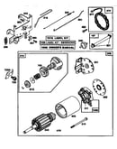 Motor and drive starter