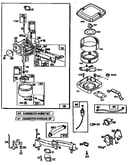 Carburetor and air cleaner assembly