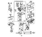 Briggs & Stratton 289707-1179-E1 carburetor and air cleaner assembly diagram