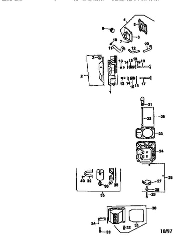Cylinder head, valve and breather
