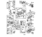 Briggs & Stratton 42D707-1280-01 sump engine assembly diagram