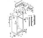 Kenmore 2539668314 cabinet parts diagram