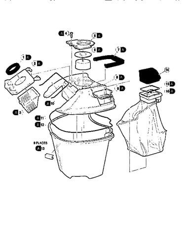 Solution container assembly