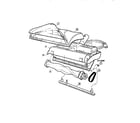 Bissell 1676 power carpet tool assembly diagram