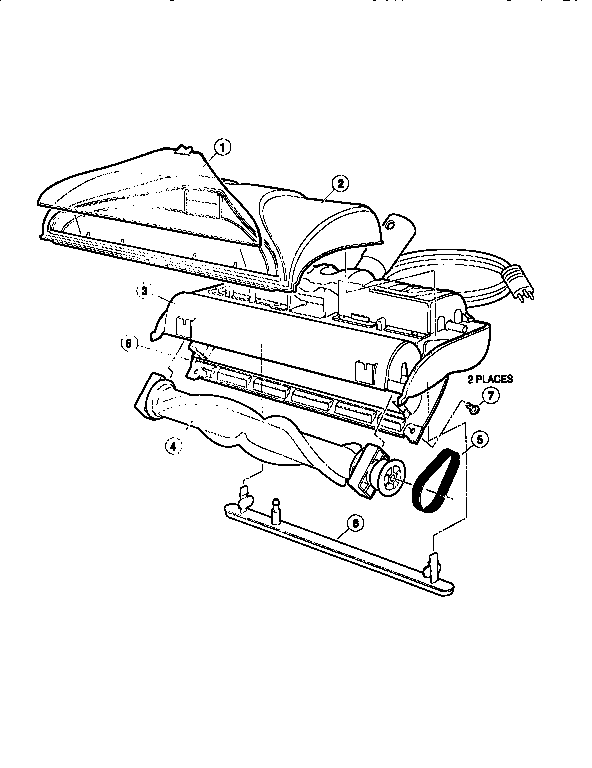 Power carpet tool assembly