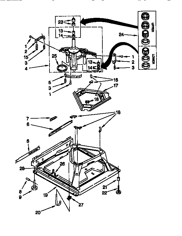 Machine base