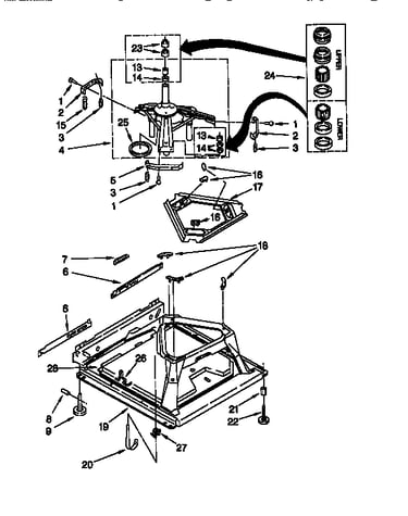 Machine base