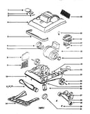 Nozzle and motor assembly