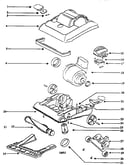 Nozzle and motor assembly