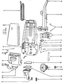 Handle and bag housing