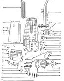 Handle and bag housing