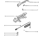 Eureka 7625BT handle diagram