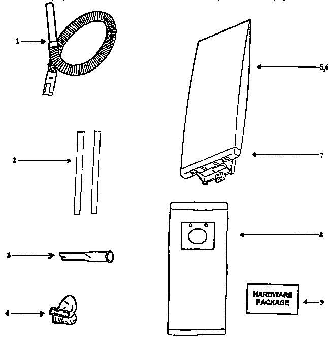 Bag housing