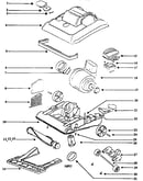 Nozzle and motor assembly