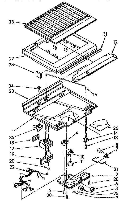 Compartment separator