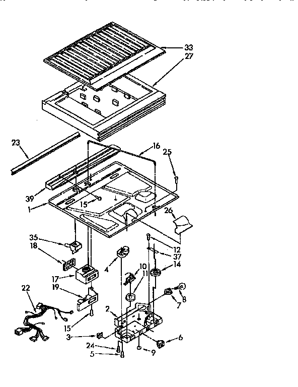 Compartment separator