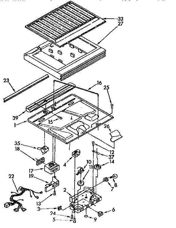 Compartment separator