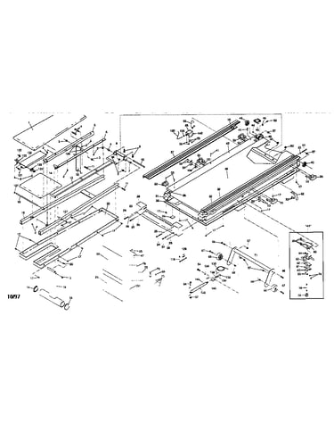 Walking board assembly