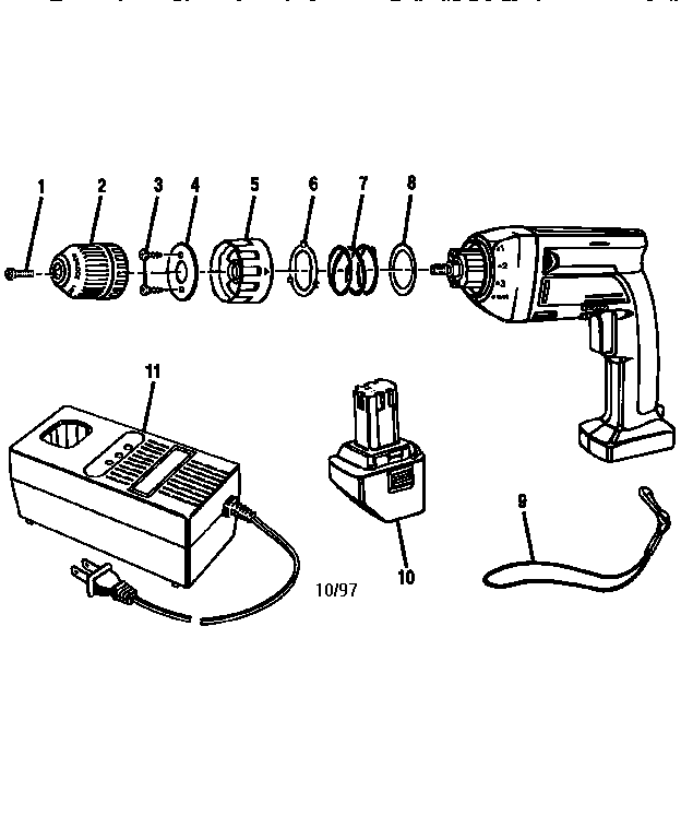 3/8 INCH CORDLESS DRILL-DRIVER