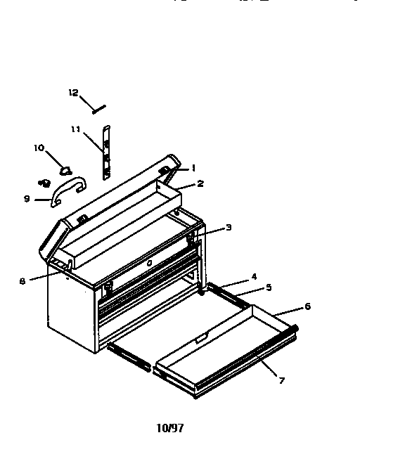 3 DRAWER RALLY PORTABLE CHEST