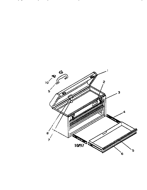 3 DRAWER PORTABLE CHEST