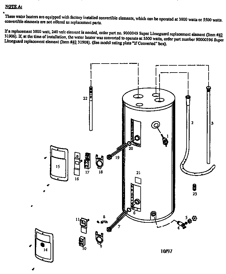 Replacement parts
