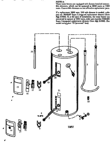 Replacement parts