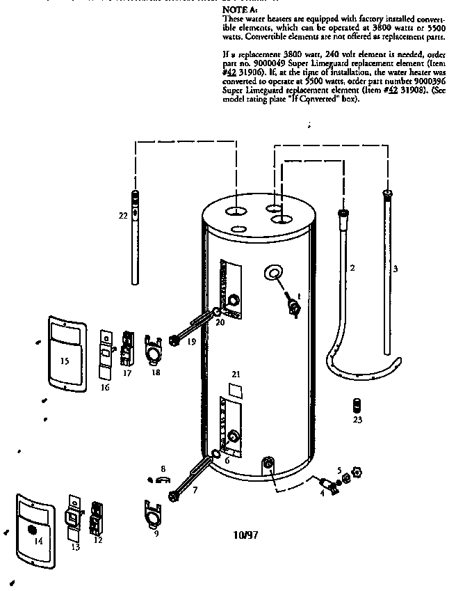 Replacement parts