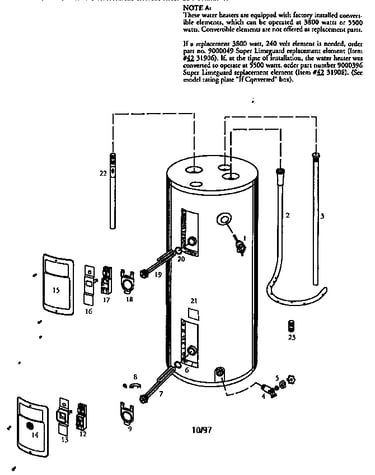 Replacement parts