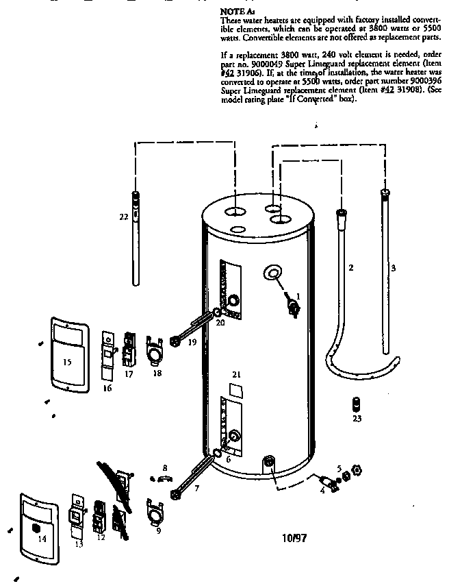 Replacement parts