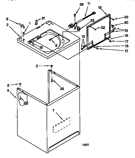 TOP AND CABINET