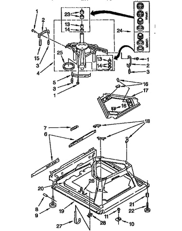Machine base