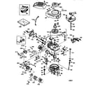 Craftsman 143976258 engine lev115-360008a/143.976258 diagram