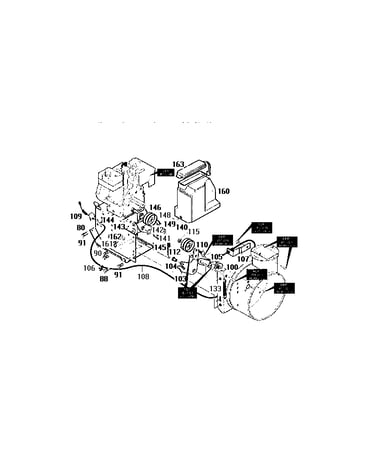 Frame components assembly