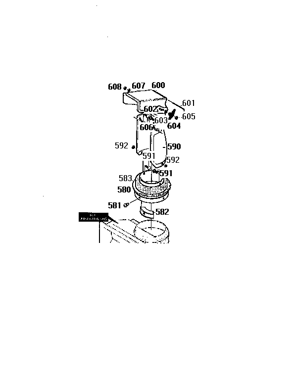 Discharge chute assembly