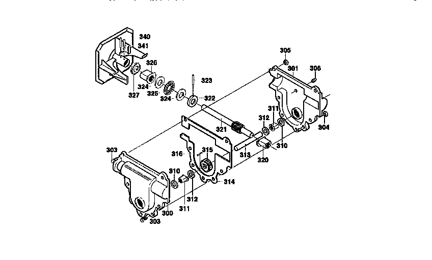 Gear case assembly