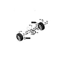 Craftsman 536886190 wheel assembly diagram