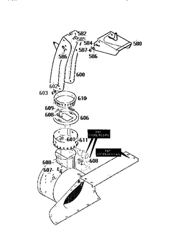 Discharge chute assembly