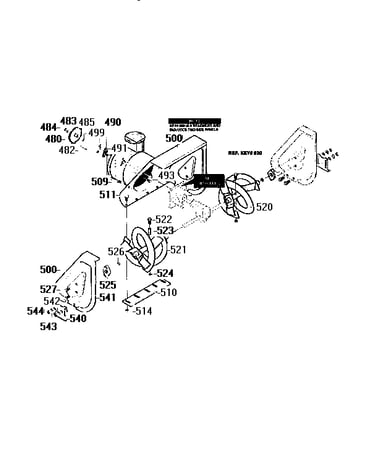 Auger housing assembly