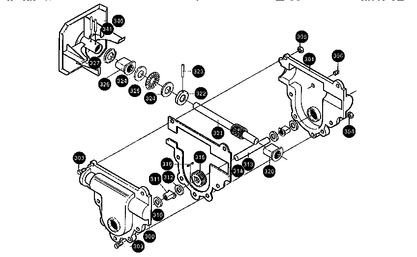 Gear case assembly