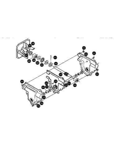 Gear case assembly