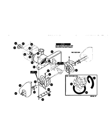 Auger housing