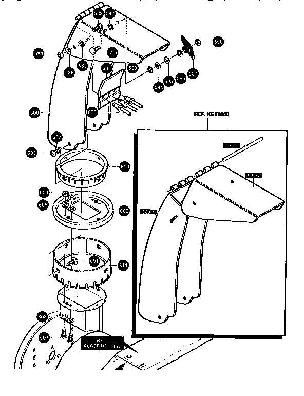 Chute assembly
