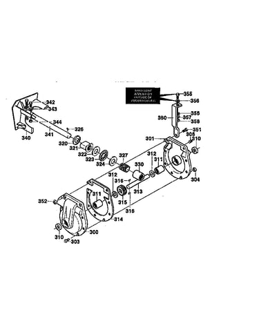 Gear case assembly