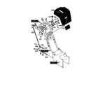 Craftsman 536888600 handle assembly diagram