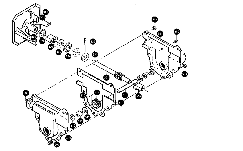 Gear case assembly