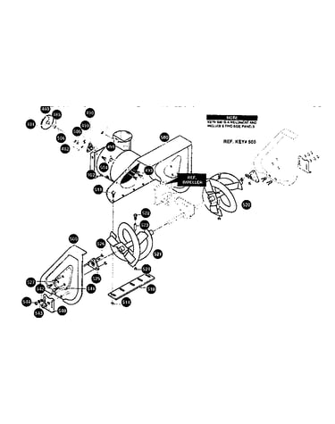 Auger housing assembly