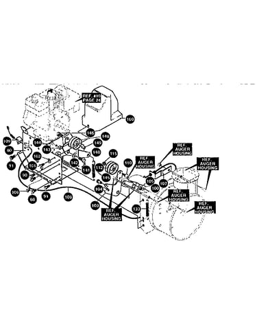 Frame components assembly