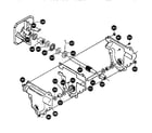 Craftsman 536886180-1990 gear case assembly diagram