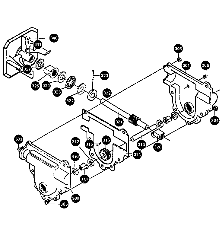 Gear case assembly